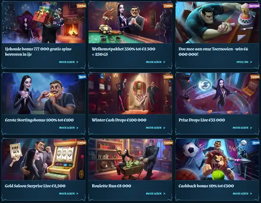 Bonussen en Promoties bij FamBet